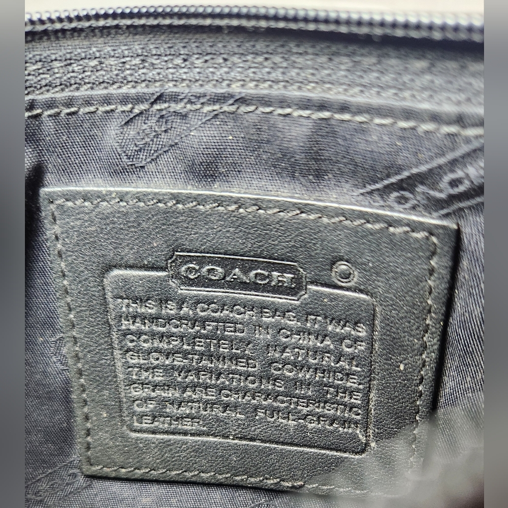 Coach‎ Skinny Case Vintage Black - Picture 4 of 8
